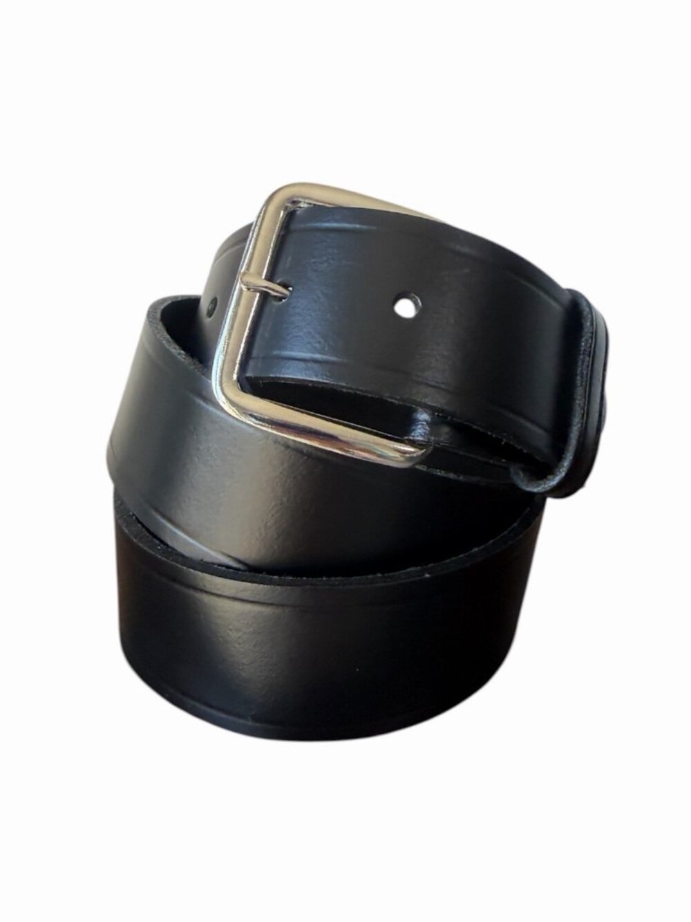 Task Force Top Grain Black Leather Men's Belt USA 36"